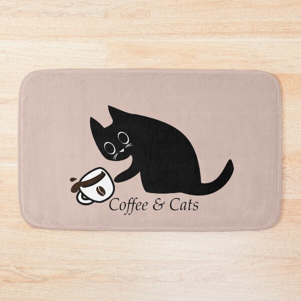 Item preview, Coffee & Cats - design designed and sold by moonkonic.
