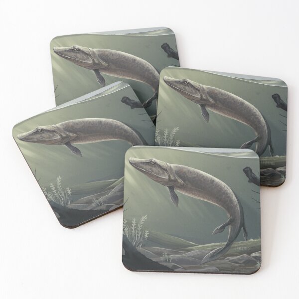Item preview, Tiktaalik roseae Illustration designed and sold by rhunevild.