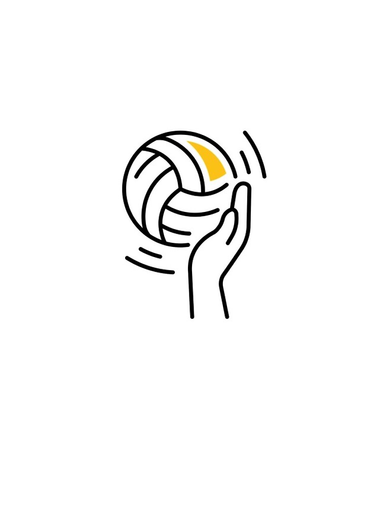 Thumbnail 4 of 4, iPhone Case, Volleyball designed and sold by RbSymbol.