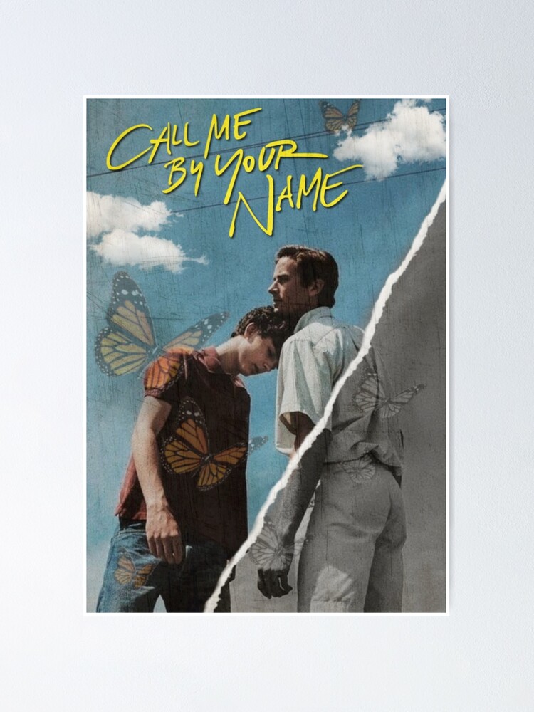 Call Me By Your Name Aesthetic Poster By Lunervie Redbubble