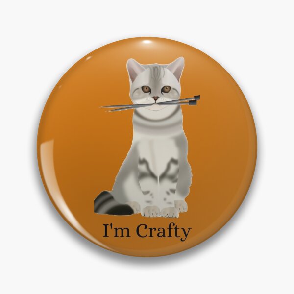 Item preview, I'm A Crafty Kitty designed and sold by Mamalia.