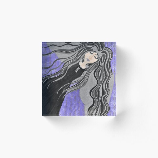 Tzafkiel - Archangel of Life Path Understanding Acrylic Block