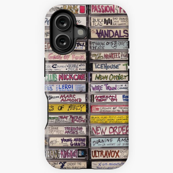 punk cassettes iPhone Tough Case