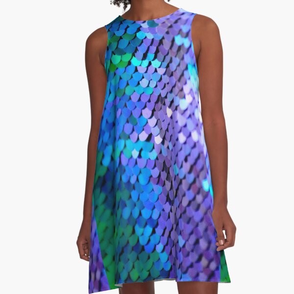 Item preview, Memaid scales in sequin designed and sold by chihuahuashower.
