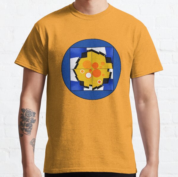 Dessin illustration abstrait soleil Classic T-Shirt
