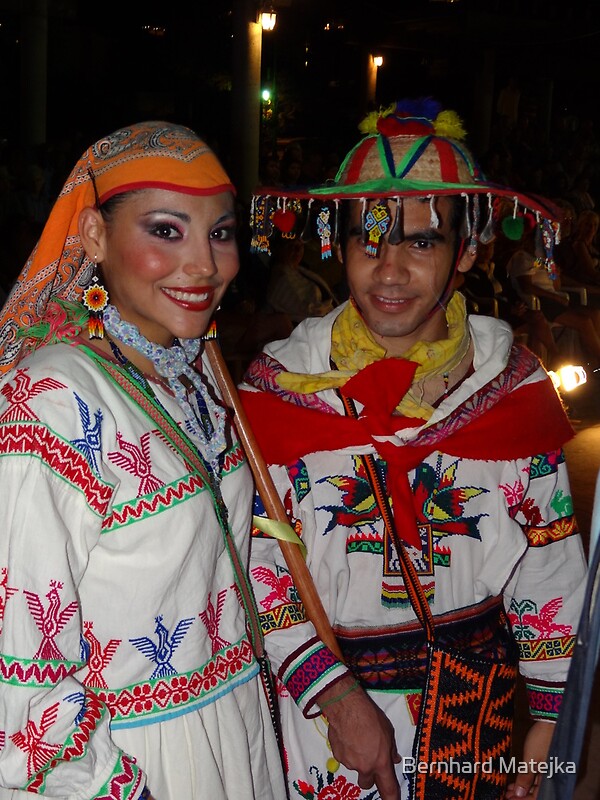 "Traditional Huichol's Costume Traje Huichol Tradicional" by Bernhard