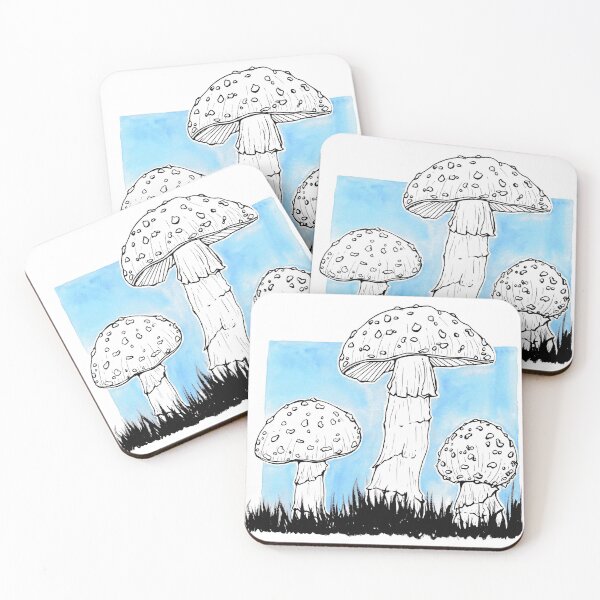 Item preview, Toadstools. designed and sold by Thewonkycanvas.