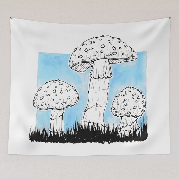 Item preview, Toadstools. designed and sold by Thewonkycanvas.