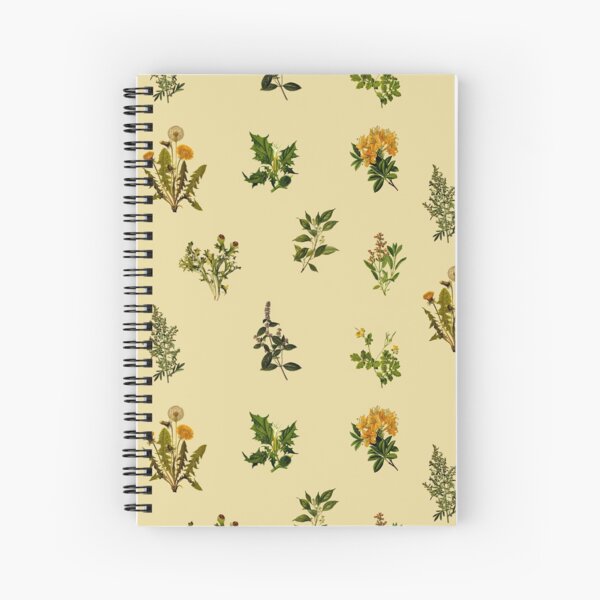 Vintage Botanical pack Spiral Notebook