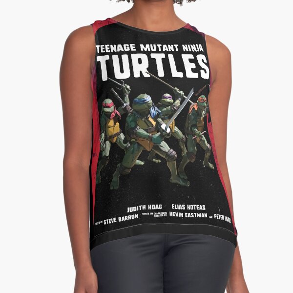 American Thrift X Teenage Mutant Ninja Turtles Poster V1 Vintage T-Shirt  Vintage Black