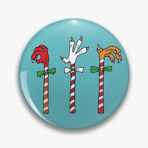 Item preview, Monster Legs Candy Cane｜Quarantine Christmas | Curious Eyeball designed and sold by CuriousEyeball.