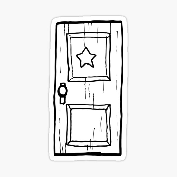 Scott Pilgrim vs The World // Subspace Door Sticker