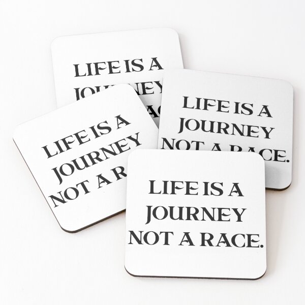 Item preview, life is a journey not a race designed and sold by motivation4you.