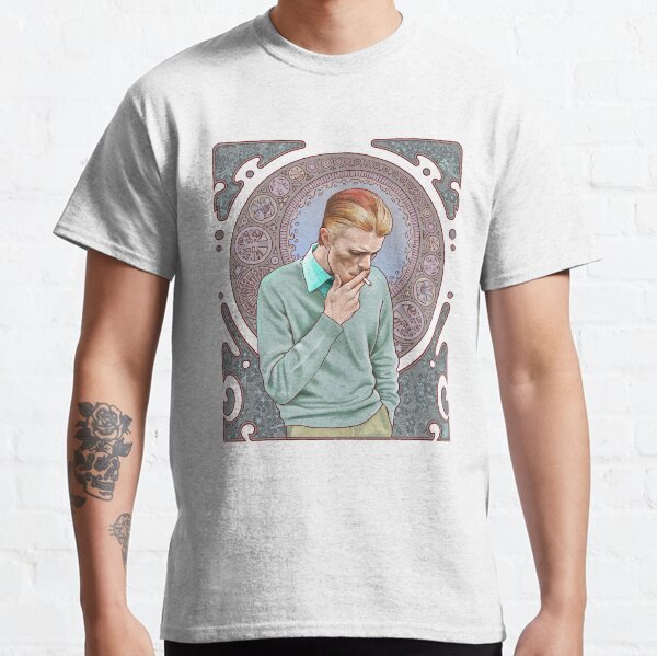 David Bowie in Mucha Classic T-Shirt