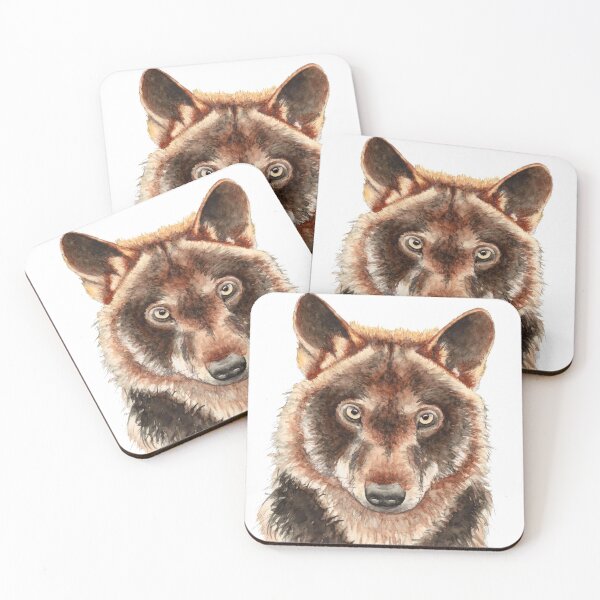Item preview, Iberian wolf designed and sold by lapajarapinta.
