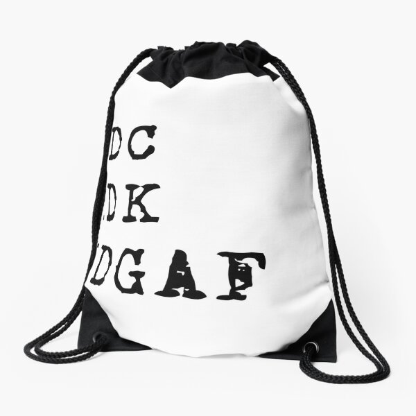 Idc Drawstring Bags | Redbubble