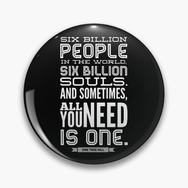 Item preview, One tree hill - six billion, transparent version designed and sold by marieby.
