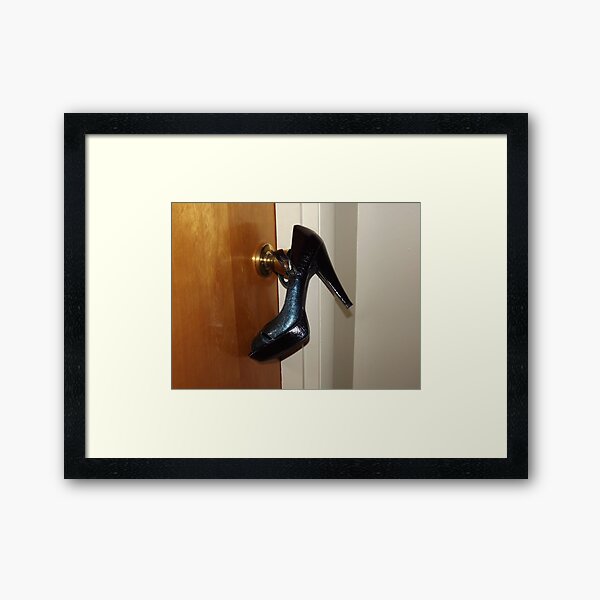 DO NOT DISTURB Framed Art Print
