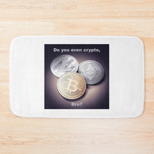 Item preview, Do you even crypto, bro? designed and sold by Adrock318.