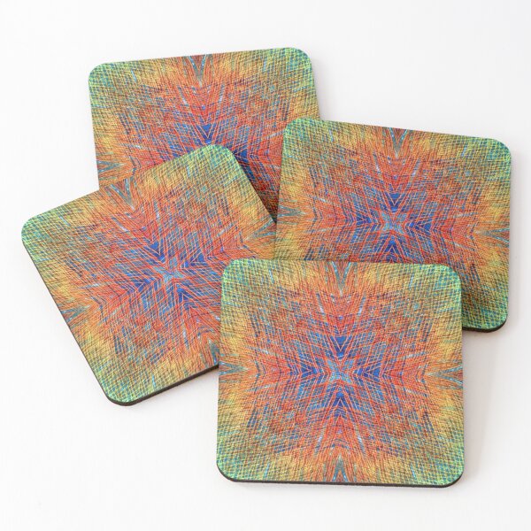 Item preview, Psychedelic hippie motif weaving photomontage designed and sold by Carré Comme Orange.