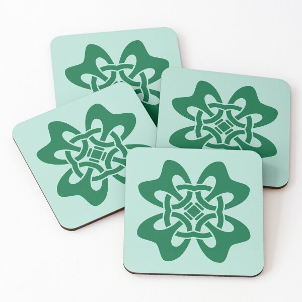 Item preview, Irish Celtic Four Leaf Clover Knot designed and sold by Anna Lemos.