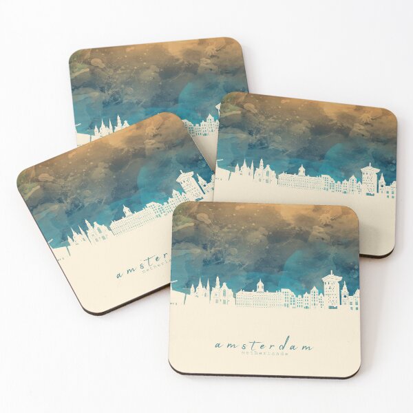 Item preview, amsterdam skyline designed and sold by BekimART2.