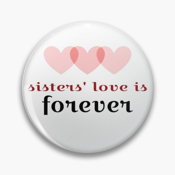 Item preview, Sisters' Love is Forever Hearts Drawing designed and sold by lovebubbles5.
