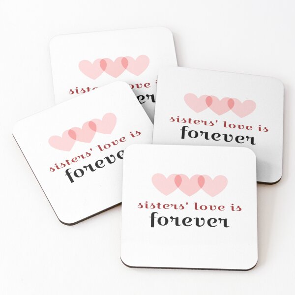Item preview, Sisters' Love is Forever Hearts Drawing designed and sold by lovebubbles5.