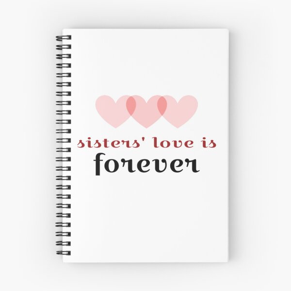 Item preview, Sisters' Love is Forever Hearts Drawing designed and sold by lovebubbles5.
