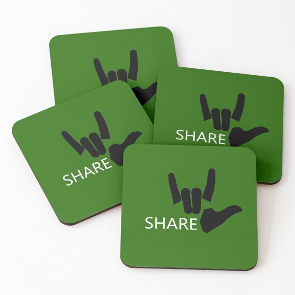 Item preview, Share Love - Sign Language - Motivation T-Shirt designed and sold by 247Creations.