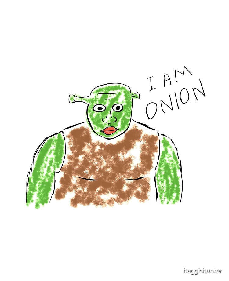 Shrek Is Like Onion Ipad Case Skin By Haggishunter Redbubble