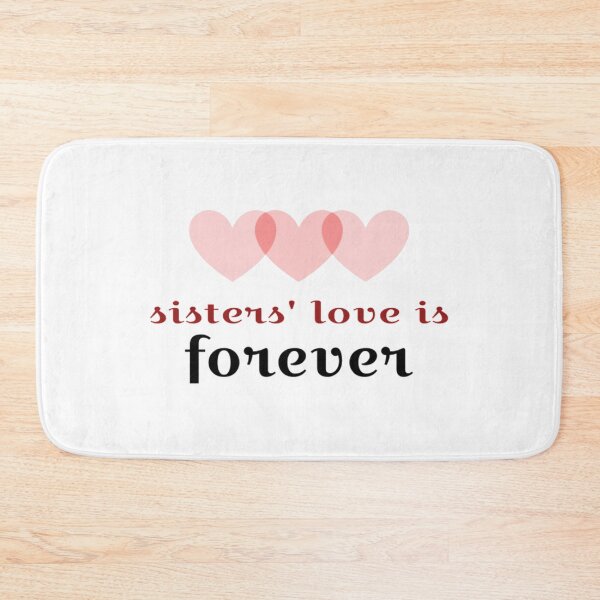 Item preview, Sisters' Love is Forever Hearts Drawing designed and sold by lovebubbles5.
