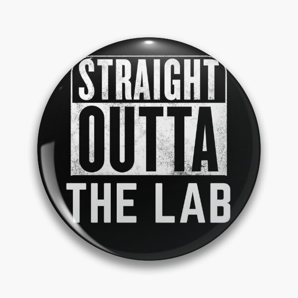Item preview, STRAIGHT OUTTA THE LAB  Medical Laboratory FUNNY   Microbiology designed and sold by Hippiesole.