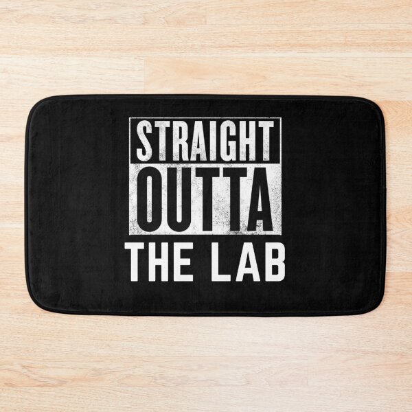 Item preview, STRAIGHT OUTTA THE LAB  Medical Laboratory FUNNY   Microbiology designed and sold by Hippiesole.