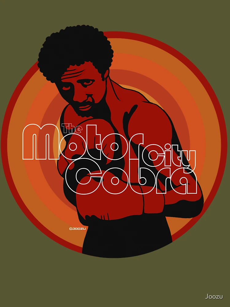 Thomas Hearns Motor City Cobra Retro Boxing T Shirt