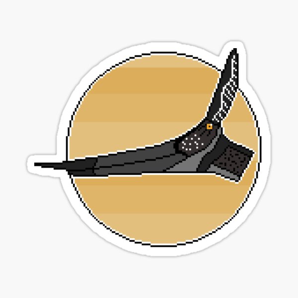Pixel Dawndraco kanzai Sticker