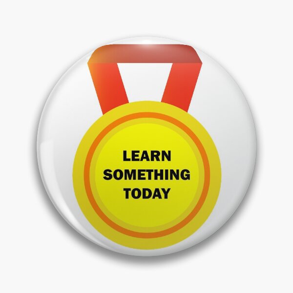 Item preview, Award #Learn Something today designed and sold by SmileMiau.