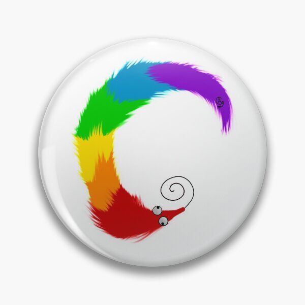Item preview, Rainbow Worm en una cuerda designed and sold by Blueberry-demon.