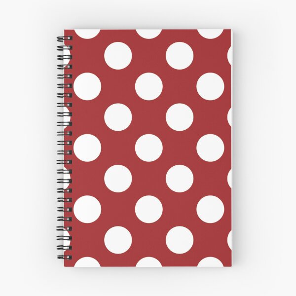Item preview, Polka Dots Large Pattern White and Red designed and sold by redjaygraphics.