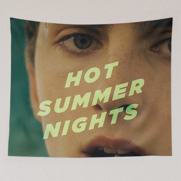 Item preview, Hot Summer Nights Korean Poster designed and sold by andi0521.