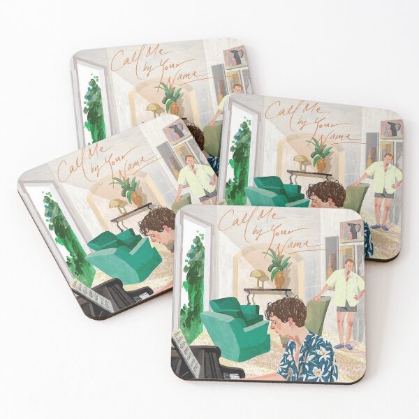 Item preview, Call Me By Your Name Korean Poster designed and sold by andi0521.