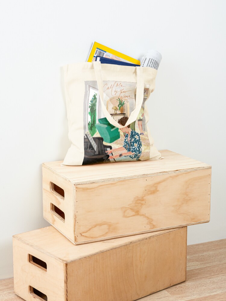 Alternate view of Call Me By Your Name Korean Poster Tote Bag