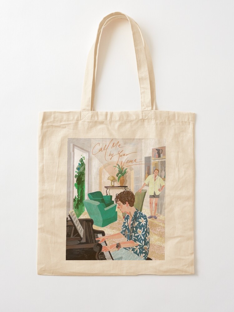 Alternate view of Call Me By Your Name Korean Poster Tote Bag