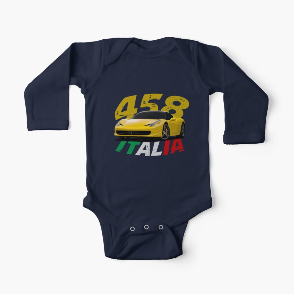 The 458 Baby One Piece By Rogue Design Redbubble