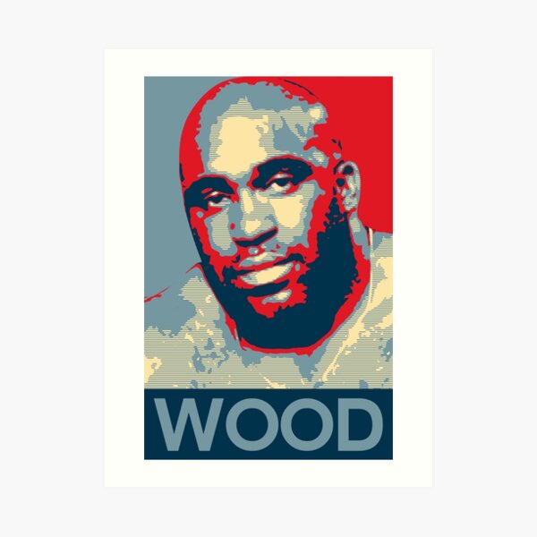 WOOD Art Print