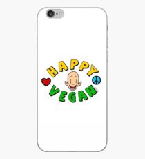 Glücklicher Veganer iPhone-Hülle & Cover