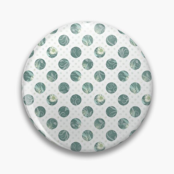 Item preview, EUCALYPTUS POLKA DOTS designed and sold by Ivy & Foxglove Designs.