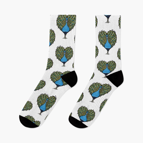 Item preview, Heart Peacock  designed and sold by hannaHKyong.