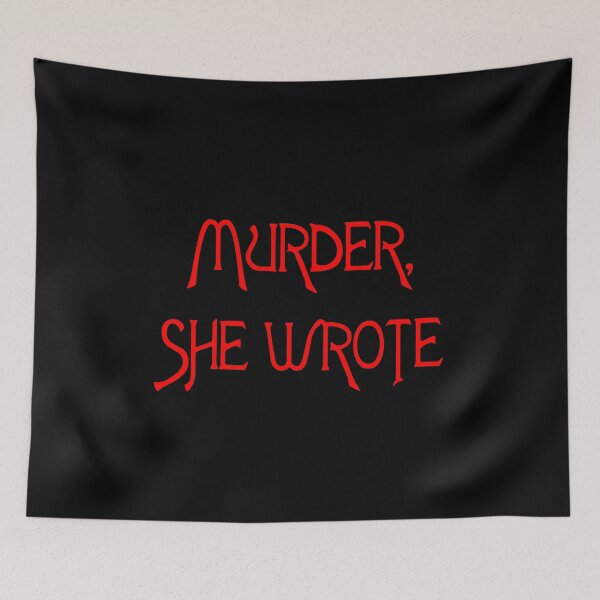 Item preview, Murder, She Wrote Tshirt in Red and Black designed and sold by feefifo.