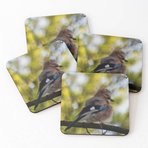Item preview, Eurasian Jay: Getting Ready for a Date designed and sold by Kasia Design.